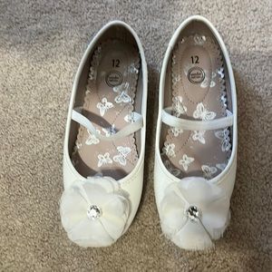 White shoes size 12. Barely worn.